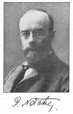 Portrait de Paul Näcke