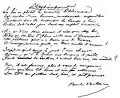[Désappointement] publié en 1913 dans Biblio-sonnets, ce sonnet serait le dernier écrit par Verlaine avant sa mort. Manuscrit paru dans La Plume en 1896.