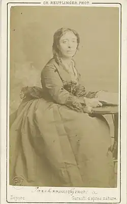 Photographie de Pauline Viardot-García.
