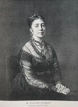 Portrait (1874) d'Alexeï Harlamov paru dans Le Théâtre (1910).