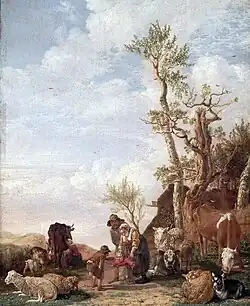 Famille de paysans et leurs bêtes (1646), Alte Pinakothek, Munich.