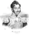 Portrait d'un colonel-major.