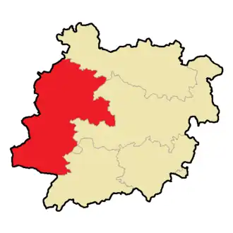 Localisation de Pôle territorial Val de Garonne Guyenne Gascogne