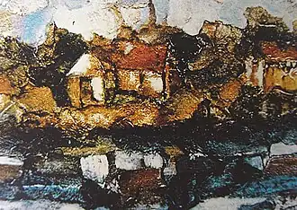 Paysage Breton, 1960 (73x92&nbsp;cm, Huile sur toile)