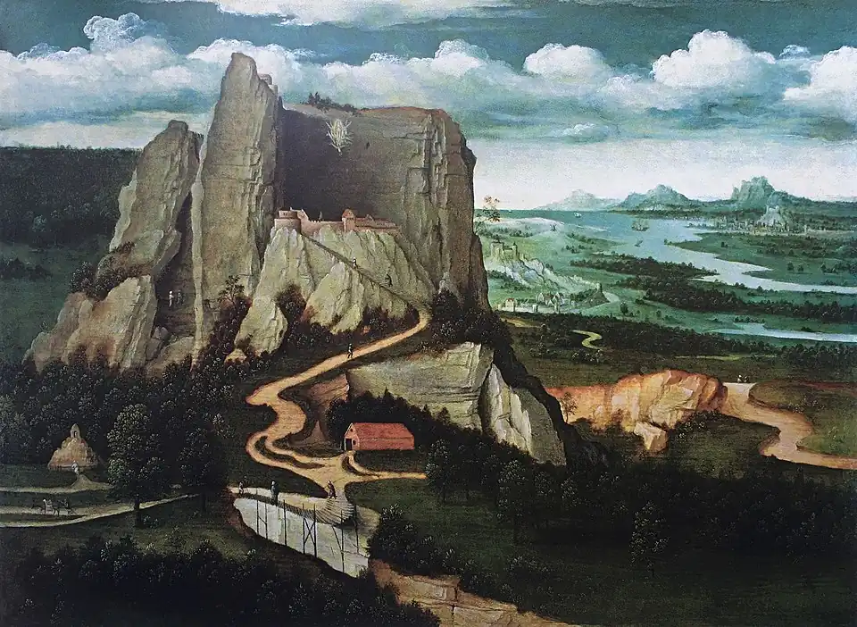 15 :  Paysage avec sainte Marie Madeleine en extase, Kunsthaus, Zurich.