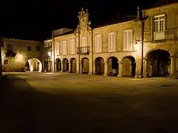 Palais baroque de Mugartegui sur la place de la Carrière à Pierre.