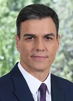 Espagne Pedro Sánchez, Premier ministre (invité permanent)
