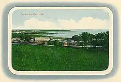 Carte postale en couleurs datant de 1903, montrant le site de Beidaihe.