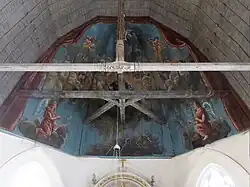 Peinture de l'abside.