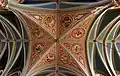 La voûte du transept.