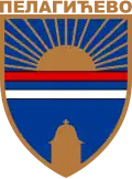 Blason de Pelagićevo