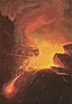 Pele, œuvre de David Howard Hitchcock, c. 1929.