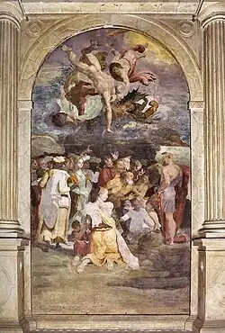 Sermon de Jean-Baptiste. Église Saint-Jacques-le-Majeur, Bologne(1551-1553).