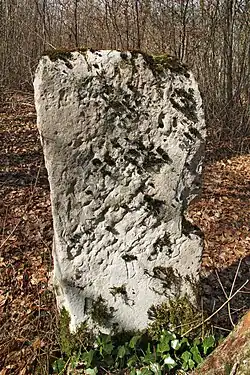 Borne de juridiction du Porsot face Saint-Pierre