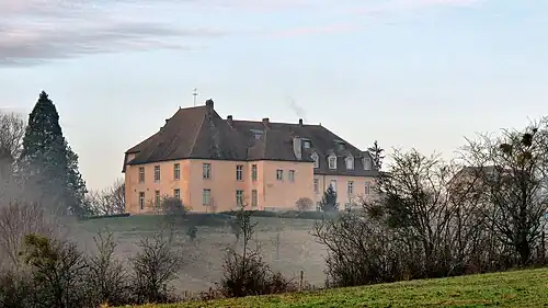 Le château d'Uzel.