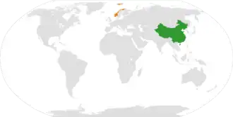 Norvège et Chine