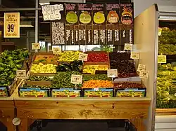 L'échelle de Scoville au marché central de Houston, Texas.