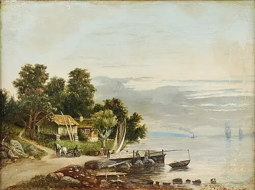 1835, huile sur panneau, 28 × 37 cm
