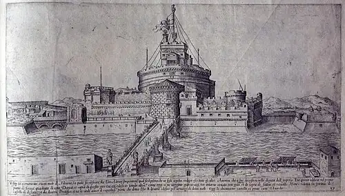 Mausolée d'Hadrien et Château Saint-Ange.