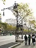 Bancs-Fanals du Passeig de Gràcia