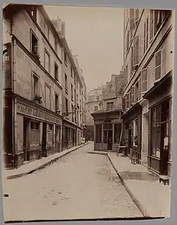 En 1899 (photographie d'Eugène Atget).