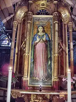 Notre-Dame des Grâces, peinture attribuée à Giannicola di Paolo.