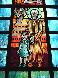 Violence et mort : Gabriele Schwarz-Eckart (de) et Maximilien Kolbe, tous deux morts à Auschwitz