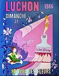 Peter Pan (Affiche de la 87ème fête des fleurs - Luchon - 1986)
