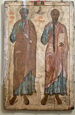 Apôtres Pierre et Paul, milieu du XIIIe, Musée russe.