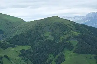 Le Petit Croisse Baulet depuis le tête du Torraz au sud-ouest.