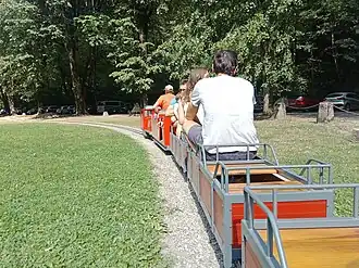 Le Petit Train du Parc Thermal.