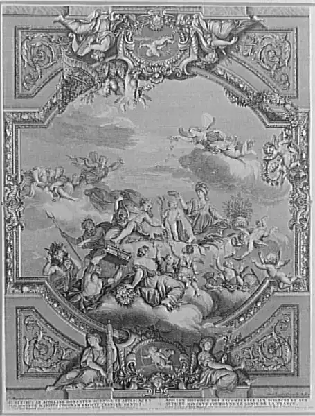 Voûte de la galerie.