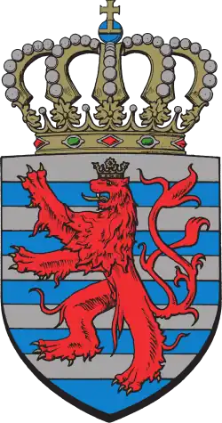 Petites armoiries du grand-duché de Luxembourg