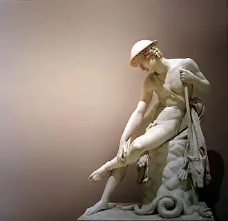 Jeune Chasseur blesséLouis Petitot, 1827