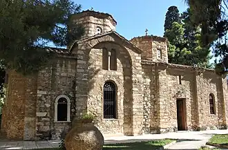 Façade nord du catholicon.