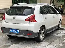 Peugeot 3008 I phase 2 (Chine)