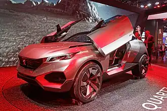 Première présentation au Mondial de l'automobile de Paris 2014.