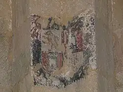 Armoiries de la litre funéraire.