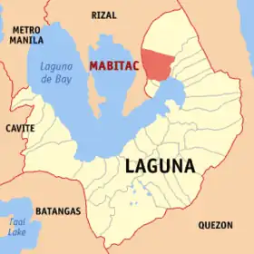 Localisation de Mabitac