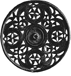 phalère du site de l'Homme mort,