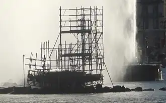 Travaux, janvier 2025.