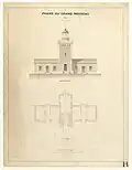 Phare du Grand Rouveau - plans.