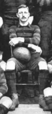 Description de l'image Philip Maud (1870–1947) with Blackheath F.C. in 1895.png.