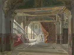 Oberon, (acte II, scène 1), 1887, théâtre de l’Opéra-Comique.