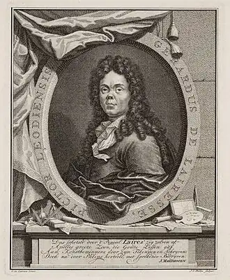 Portrait de Gérard de Lairesse.