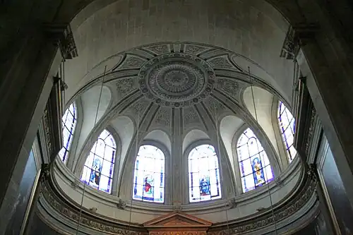 Coupole de la chapelle de la Vierge.