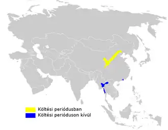 Description de l'image Phylloscopus yunnanensis distribution map.png.