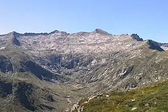 Vue depuis les environs du pic de Cabanatous.