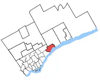 Carte de la circonscription