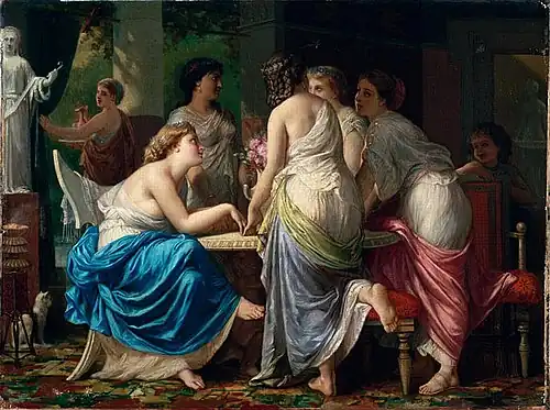 La Bonne aventure, 1872, musée des Beaux-Arts de Nantes.
